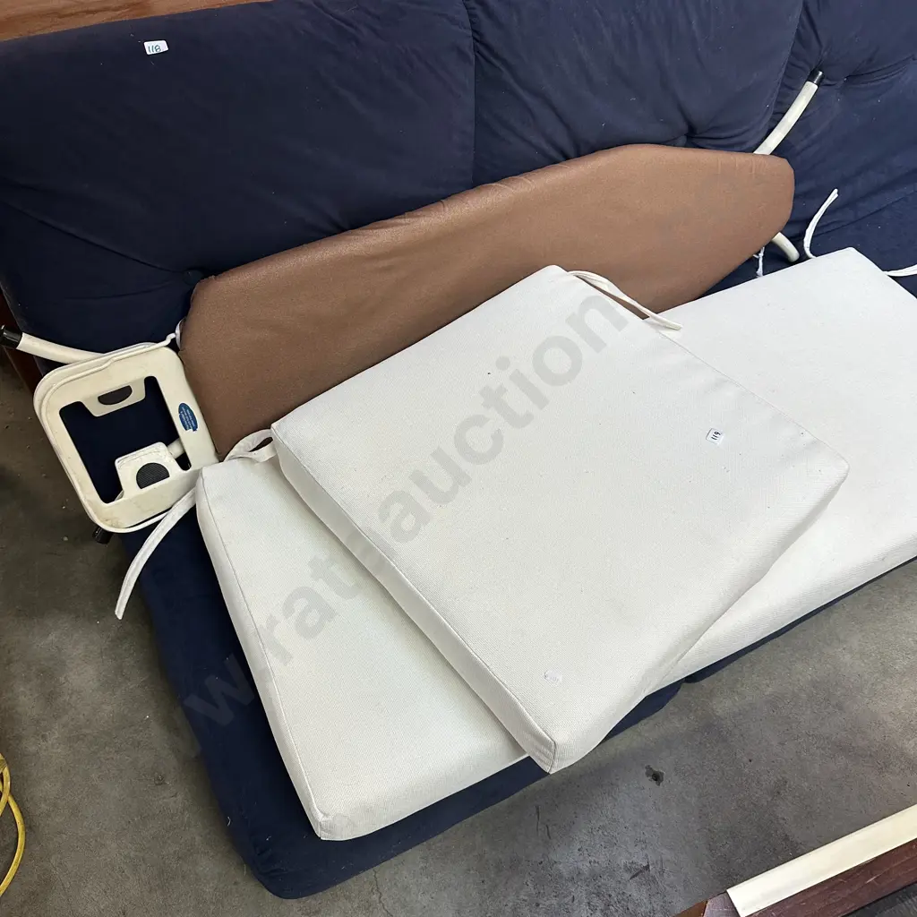 2 large squabs and iron board Image 1++