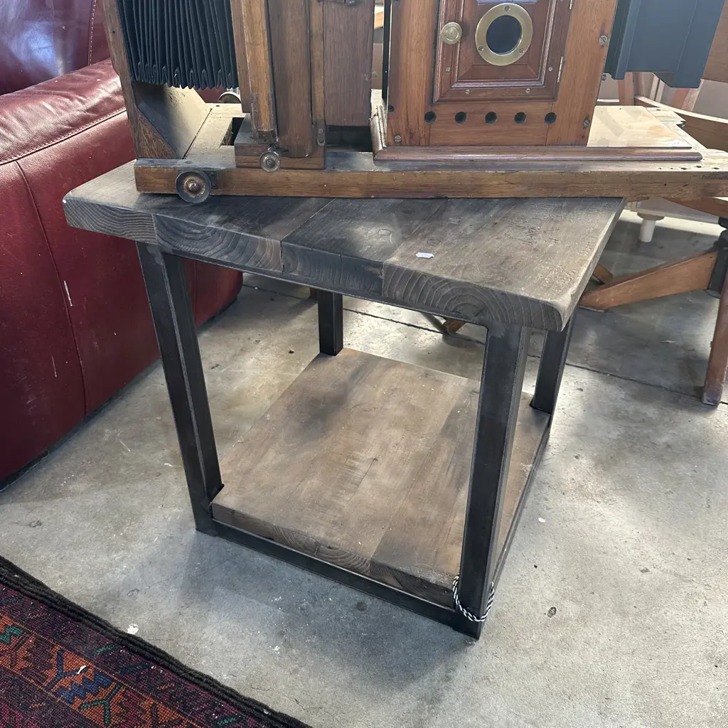 solid side table ex Hutchinsons Image 1++