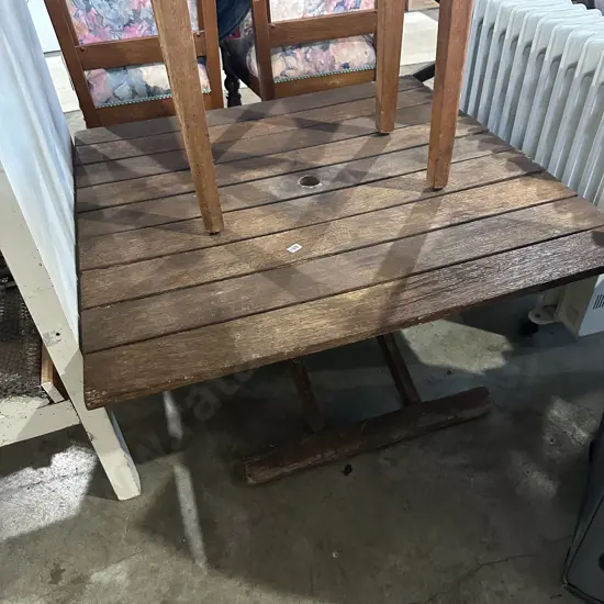 outdoor adjustable table