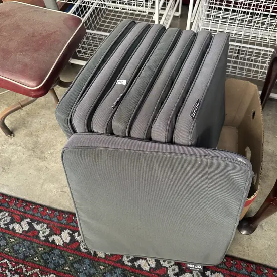 set of 8 MOJO outdoor seat cushions