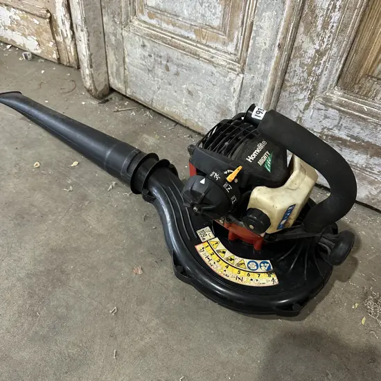 petrol garden blower