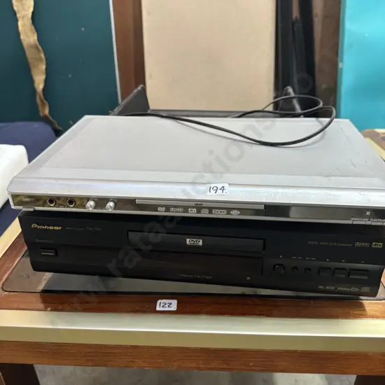 2 x DVD players