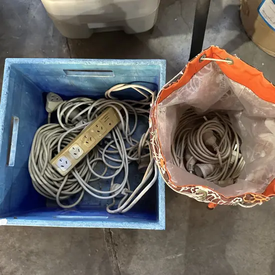 bin of leads