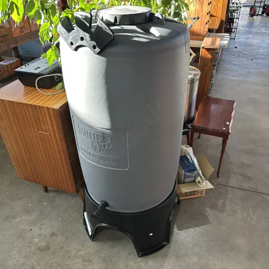GutterWitch gutter tank with accessories