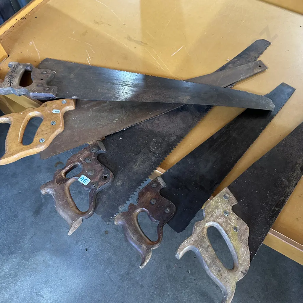 vintage saw collection Image 1++