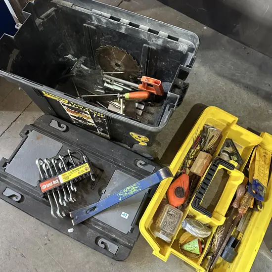 mobile tool box and contents