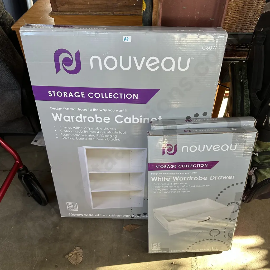 flat pack cabinet and drawers Image 1++