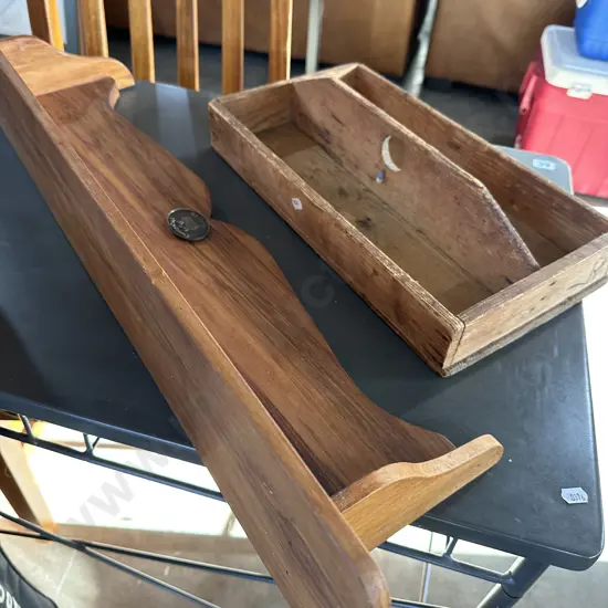 Rimu shelf and Baltic Pine tray