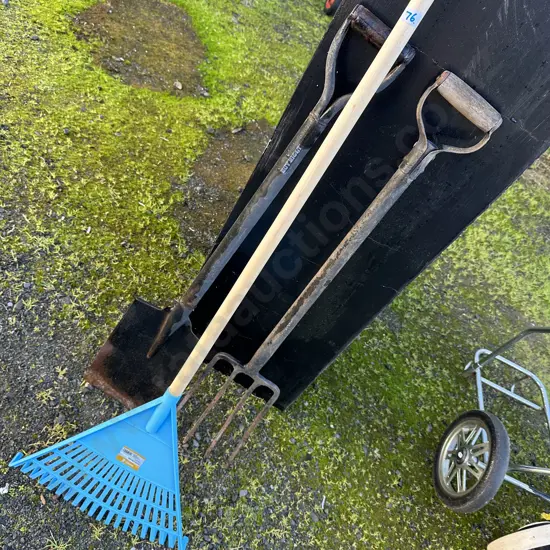 Fork, Spade , and rake
