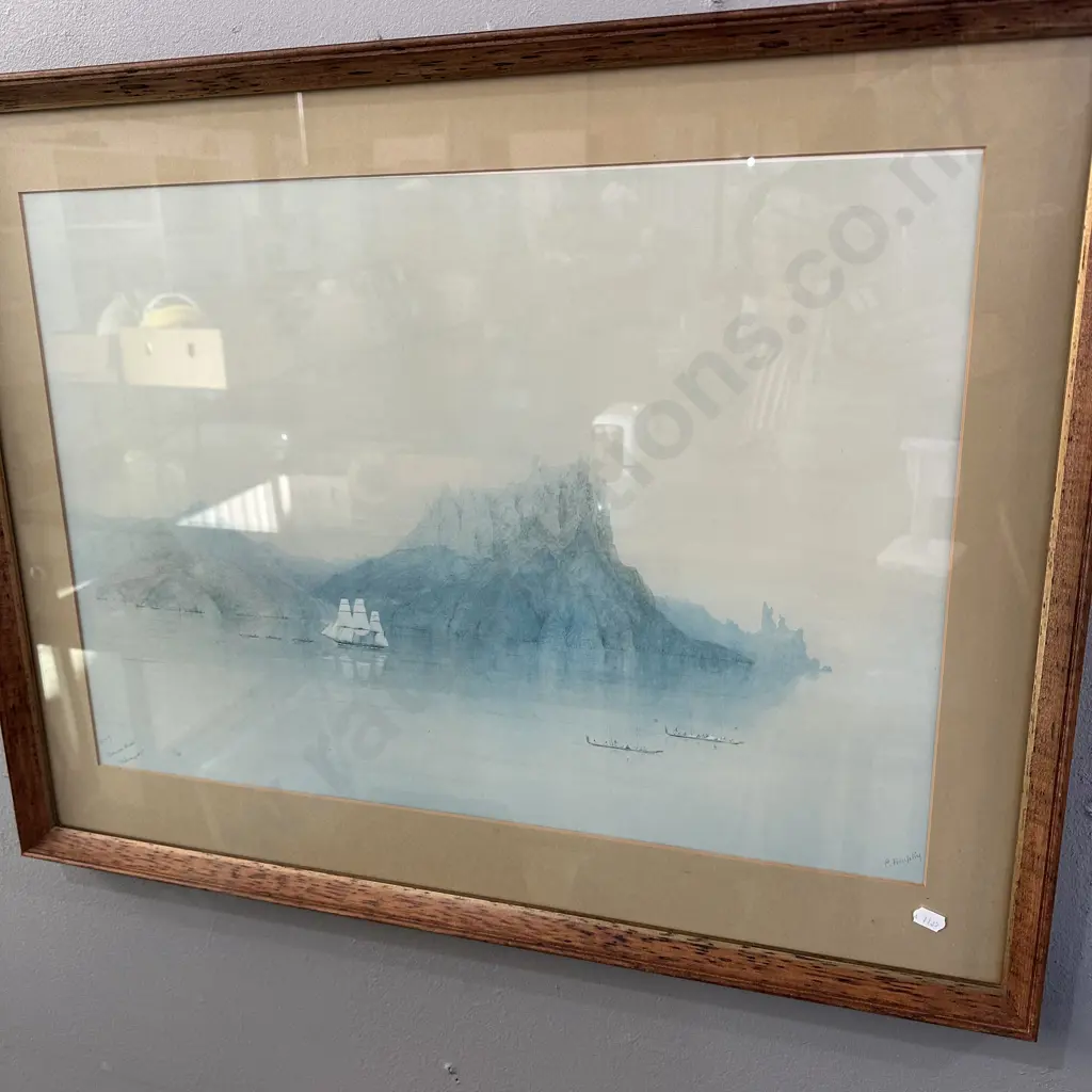 Pr of Heaphy framed prints plus unframed print and cover (3 photos) Image 1++