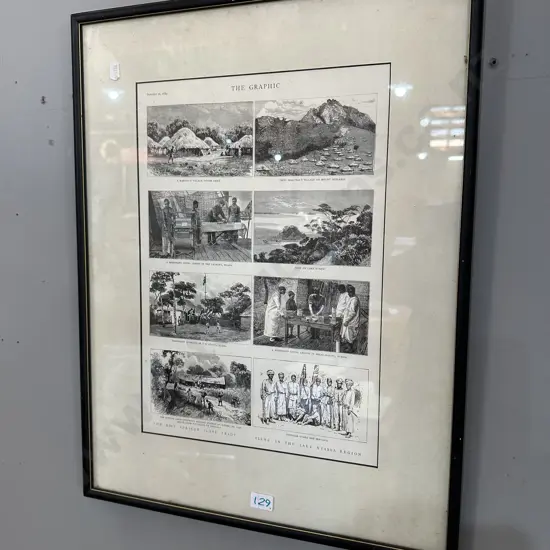 framed print from the Graphic