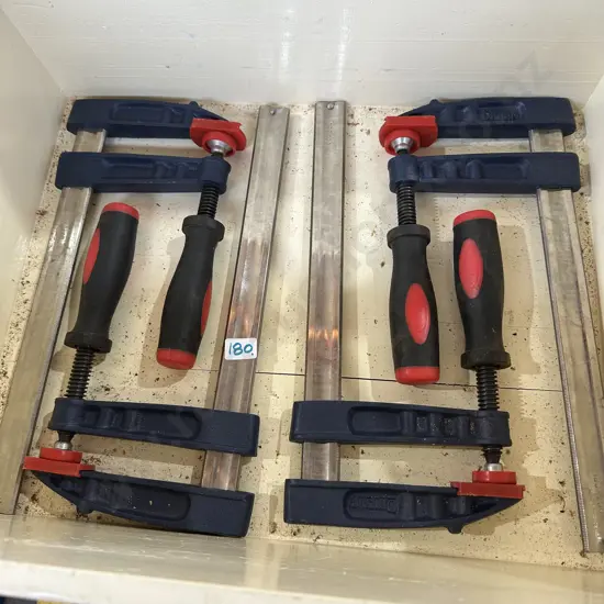 4 x larger wood clamps