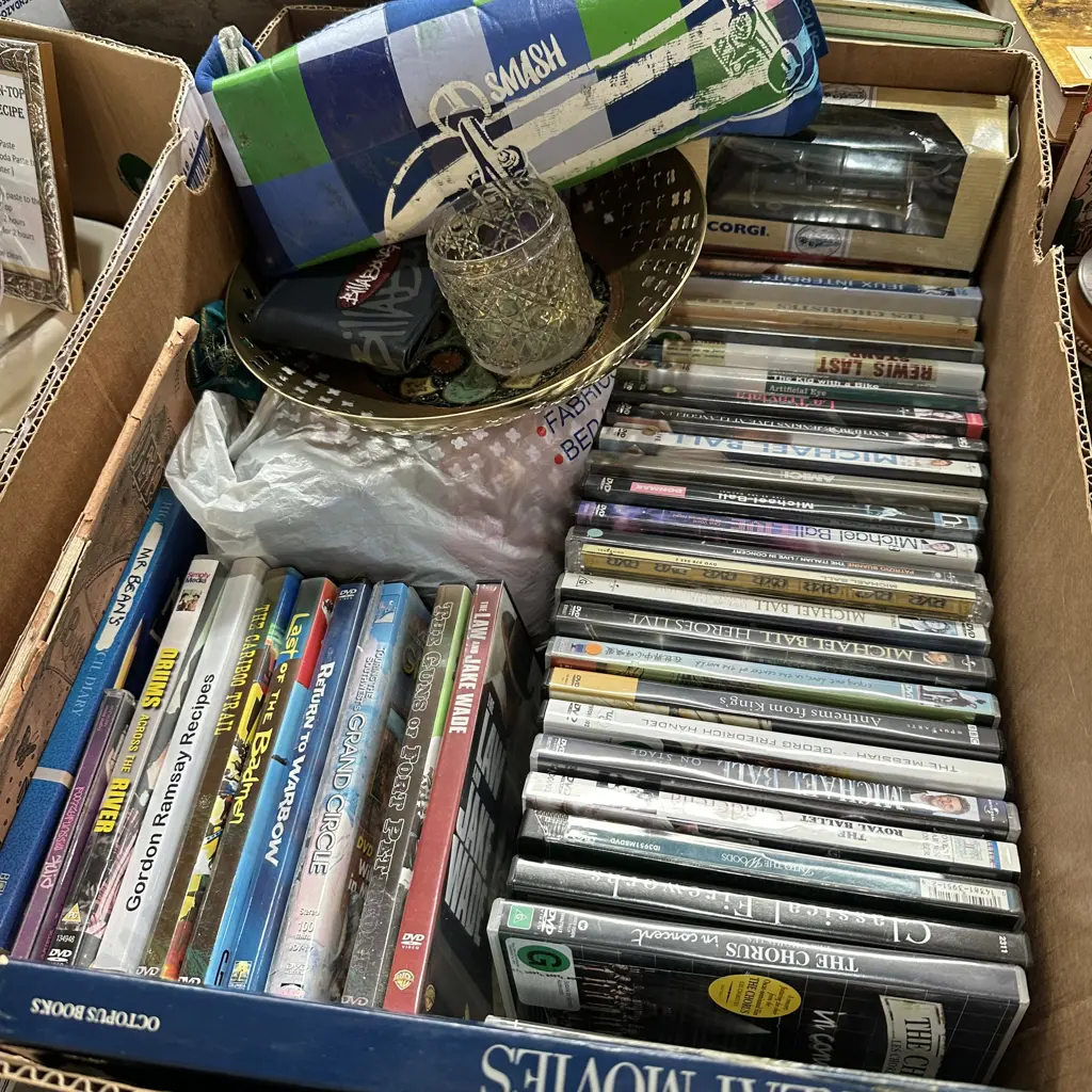 DVDs, Corgi car, wallet etc Image 1++