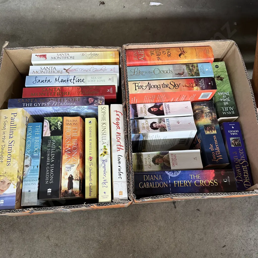 2 boxes books Image 1++