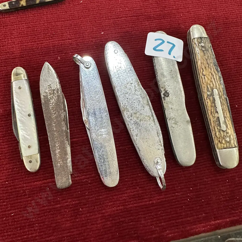 6 pocket knives Image 1++