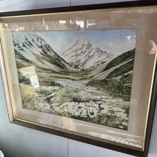 Francis Blandford water colour 1980