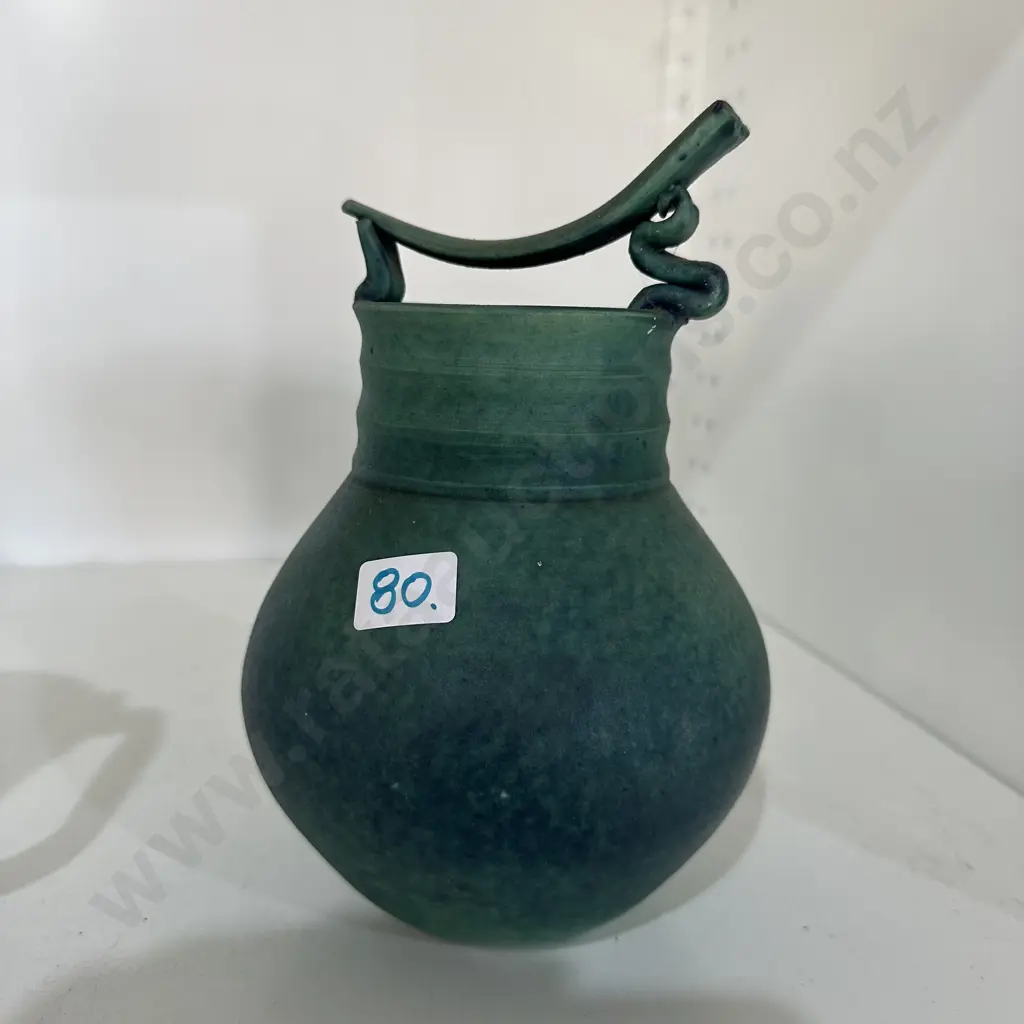 mat glazed pottery vase , possibly Michael Trumic Image 1++