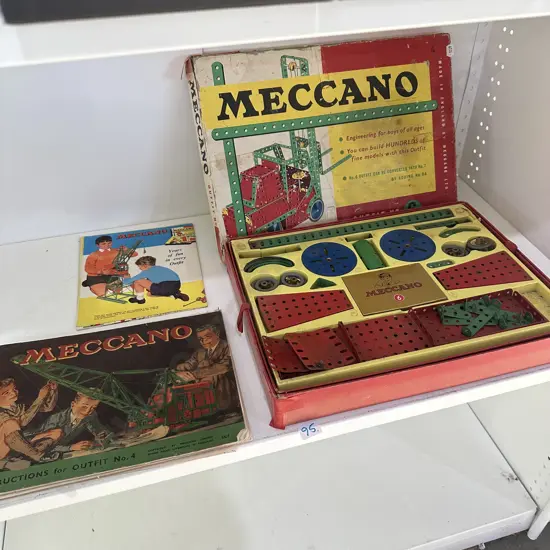 boxed Meccano set
