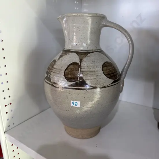 large pottery jug vase