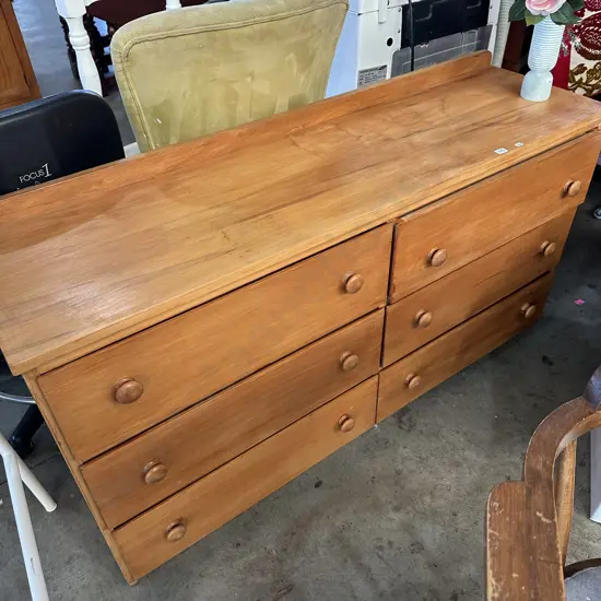 Rimu 6 drawer chest