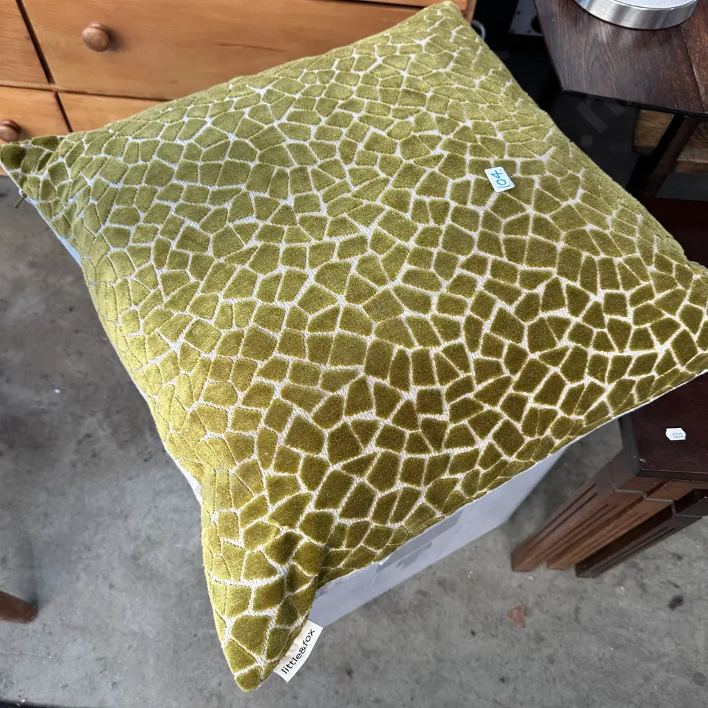 Little & Fox feather filled cushion Image 1++
