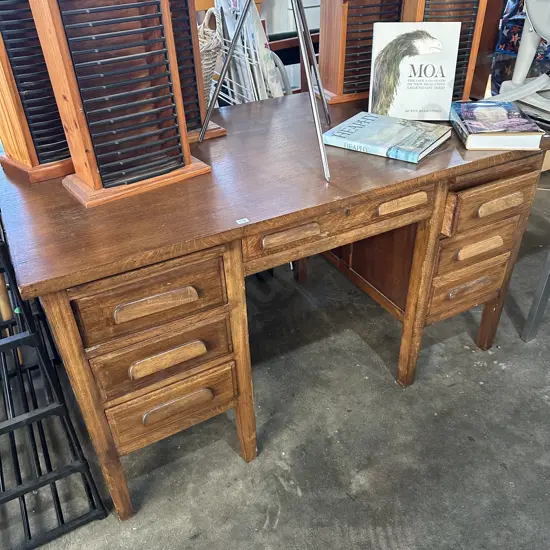 Oak desk