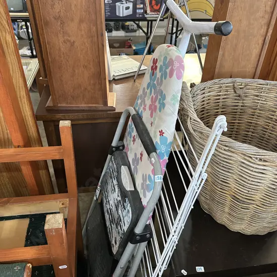 step, clothes horse etc