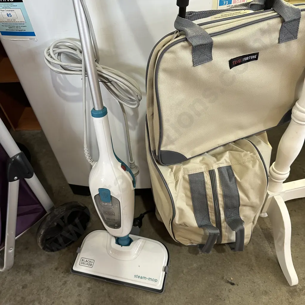 travel trolley, steam mop Image 1++