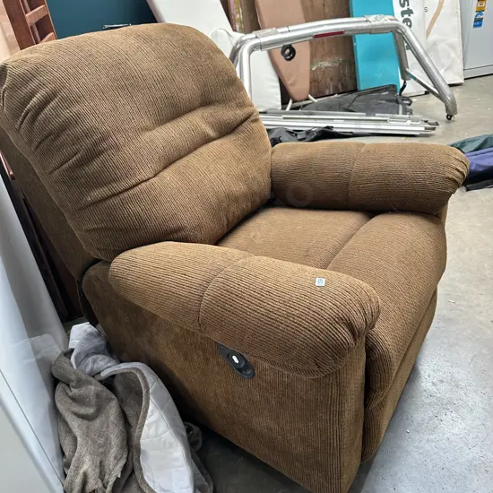 recliner arm chair (missing the bolts to secure the back)