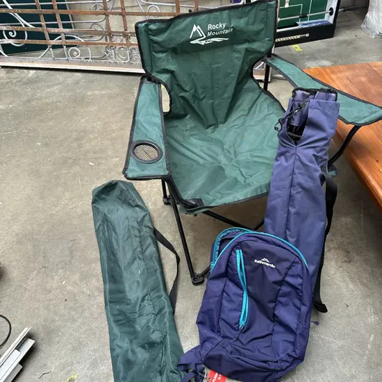 Katmandu bag plus folding chairs