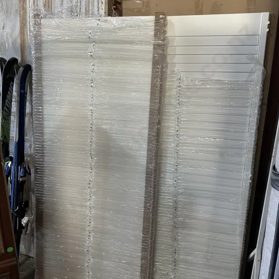 Pr of new large window shutters 1950 x 880