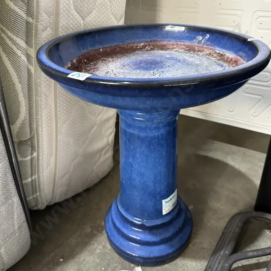 Bird bath 44cm tall.