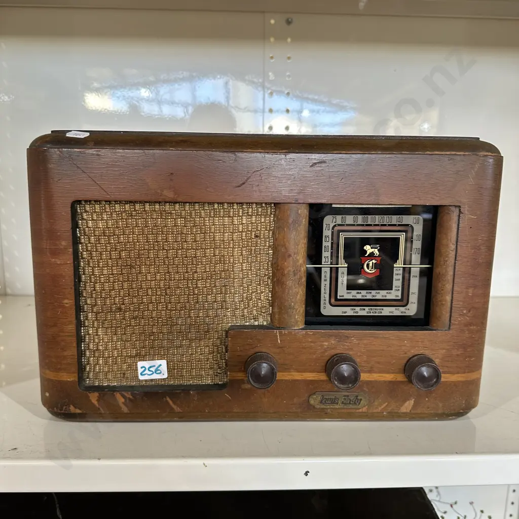 Lewis Eady radio sold as working. Image 1++