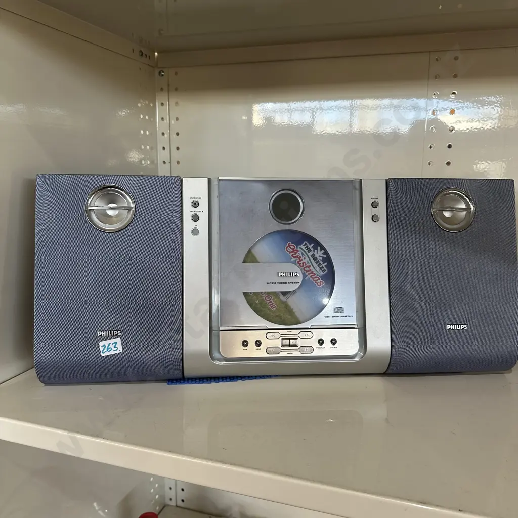 Philips stereo with CD - working. Image 1++