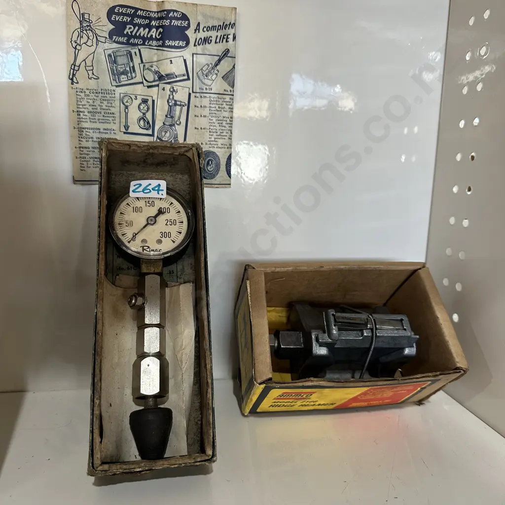 Ammco Ridge reamer and Rimac compression indicator. Image 1++