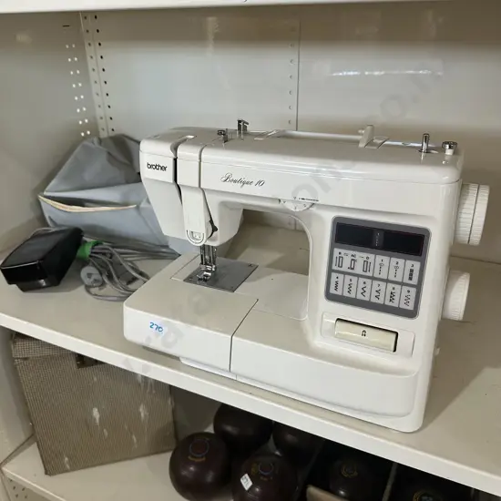 Brother sewing machine sold as working.