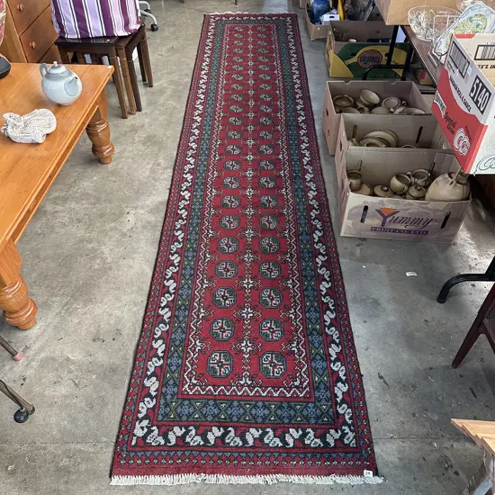 Turkman new persian hall runner  4000 x 800 #30