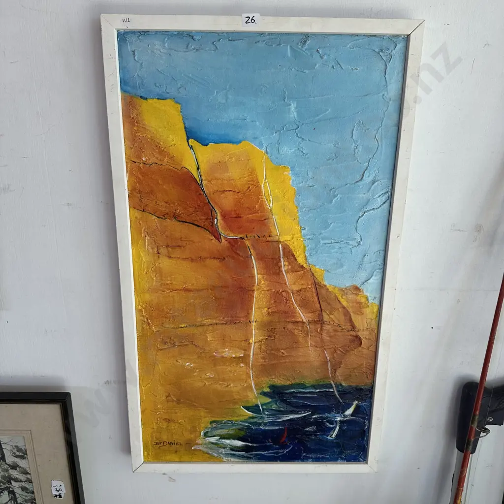 Acrylic on plaster by Barbara Daniel Image 1++