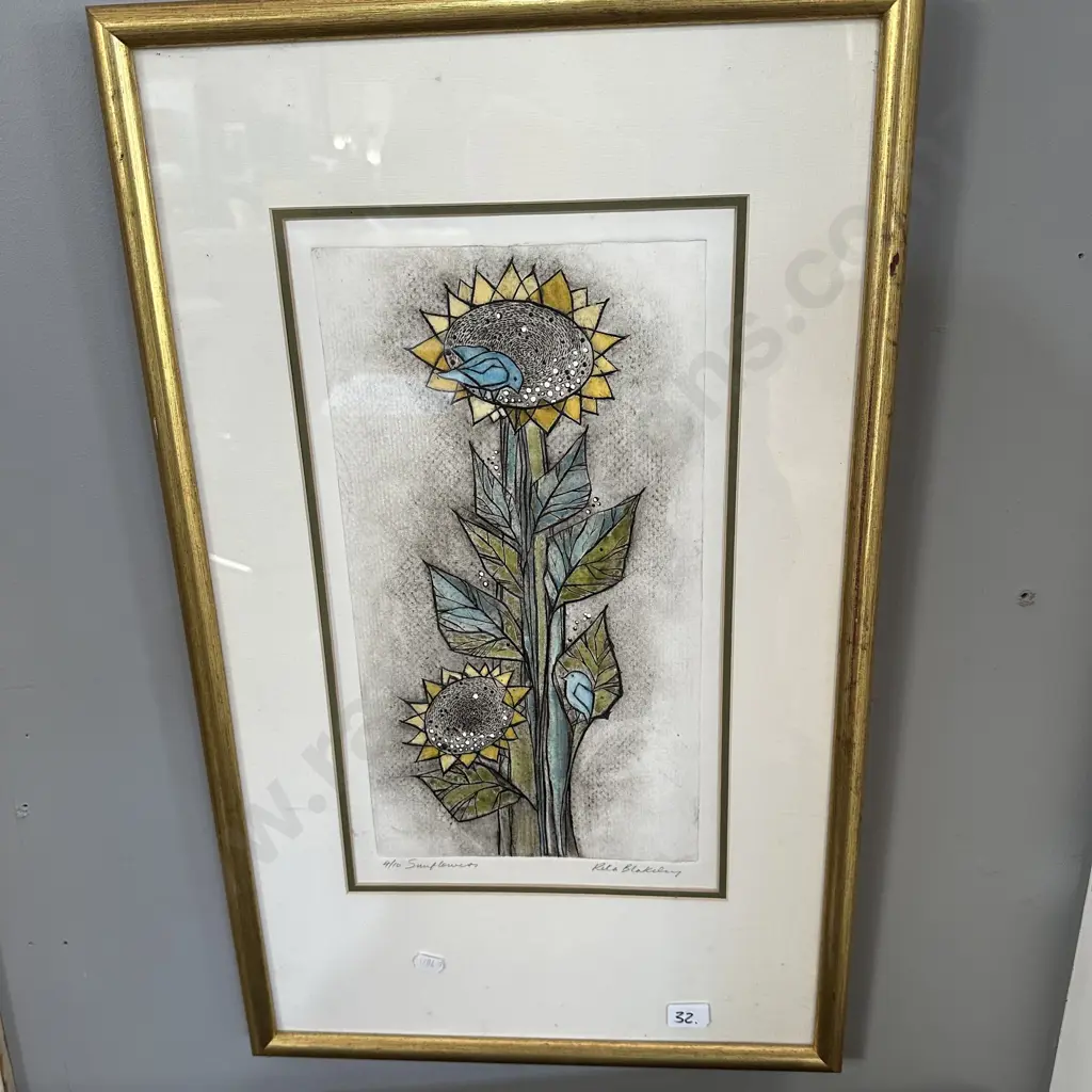 Rita Blakeley 4/10 Sunflowers Image 1++