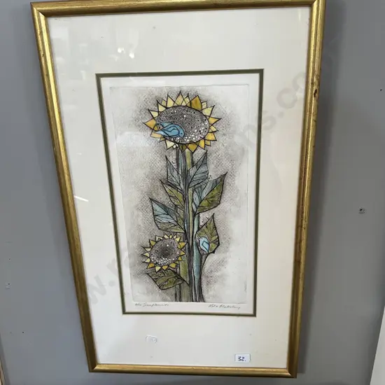 Rita Blakeley 4/10 Sunflowers