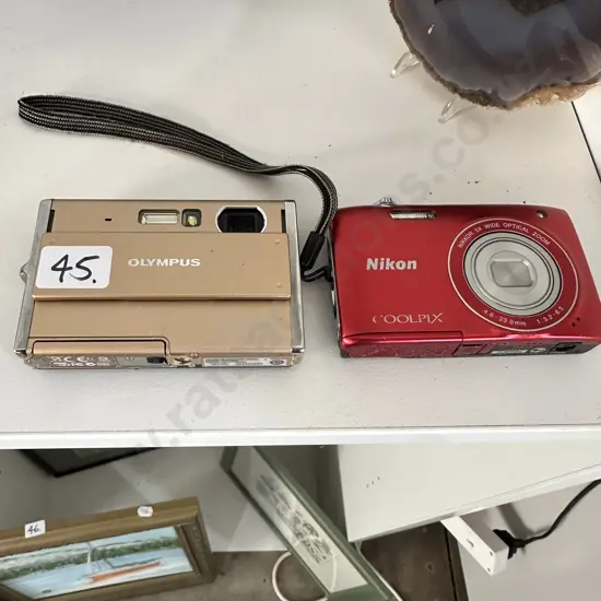 2 x digital cameras