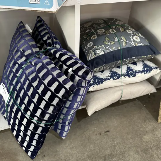 Pr of Design republic cushions plus others