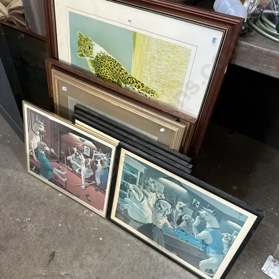 large lot of pictures