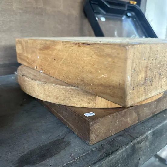 chopping boards inc 3inch thick slab