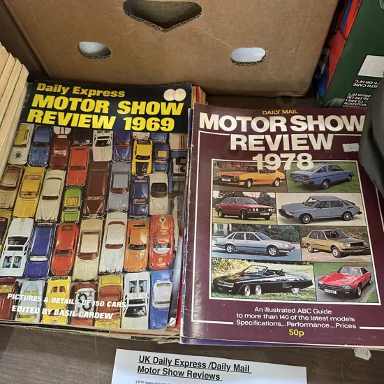 Motor show reviews magazines (other photos for details)