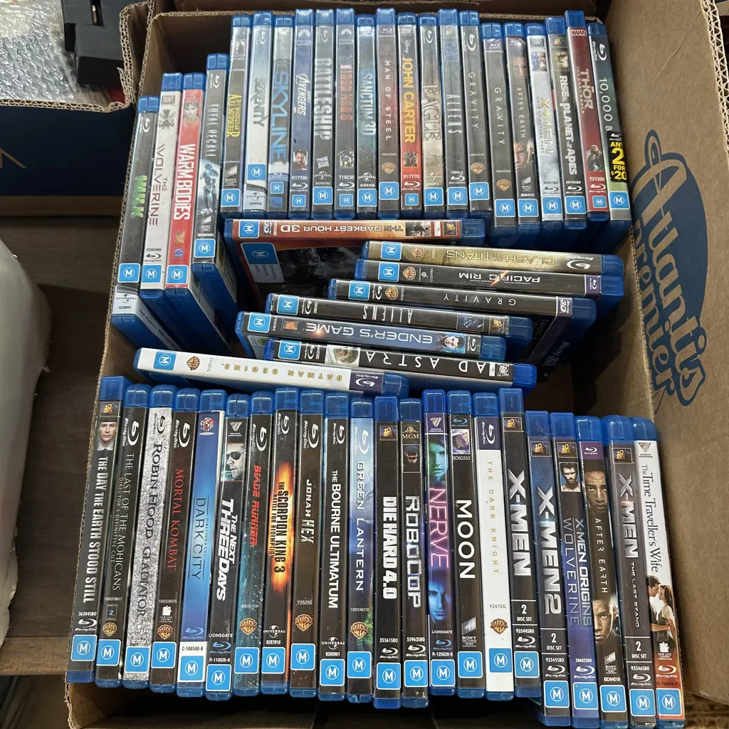 Box lot of Blu-ray movies, Image 1++
