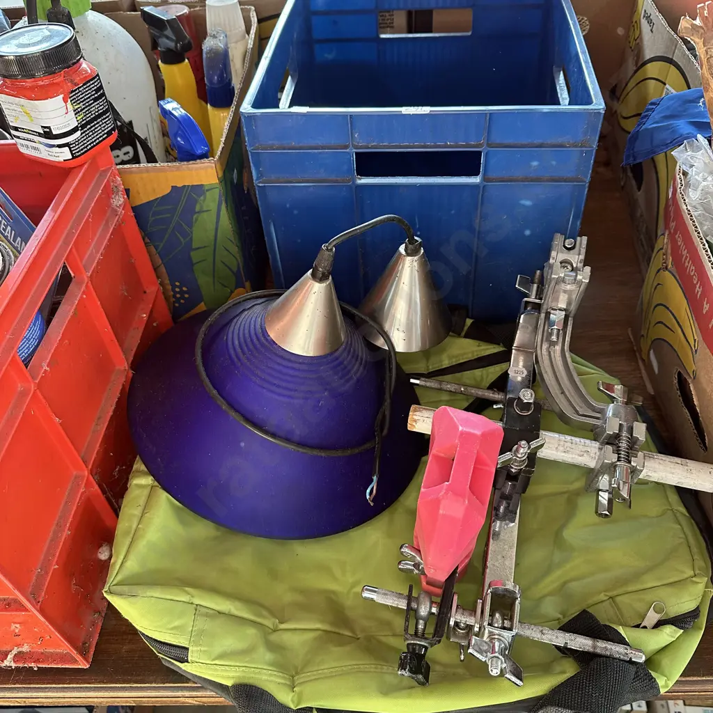 Bin with drum attachment, bag and light. Image 1++