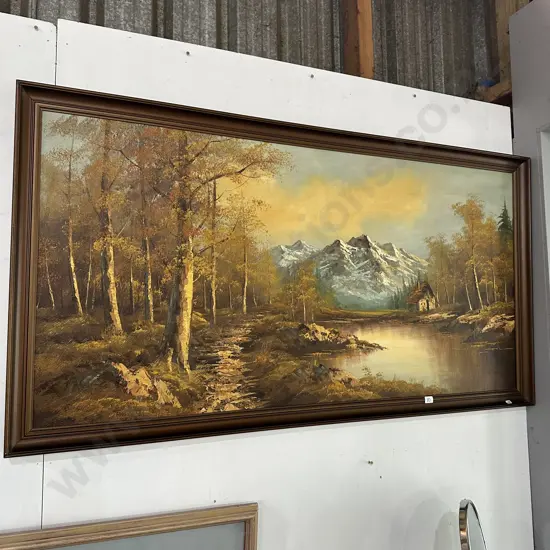 large oil painting by Holland