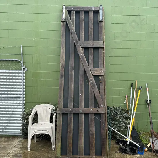 large 3600 wooden gate