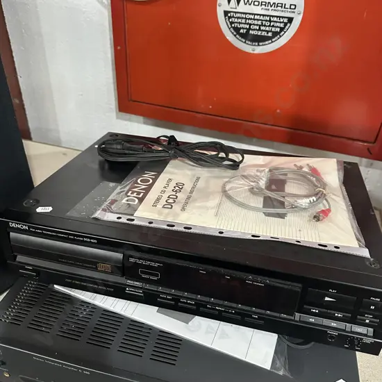 Denon stereo CD player